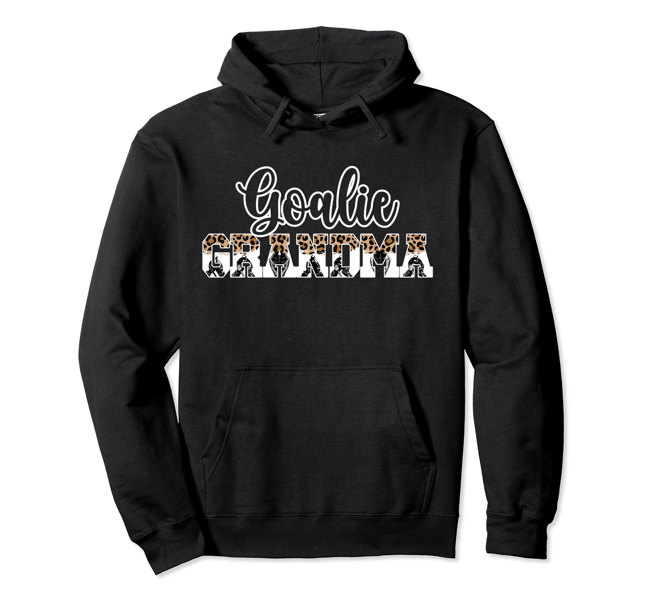 Ice Hockey Goalie Grandma Hockey Hoodie - Aesthetic Graphic Men Women