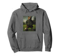 Funny Bear Playing Soccer Weird Bear Hoodie - Custom Art Print for Adults