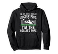 Im Soccer Goalie Pops Soccer Hoodie - Minimalist Print for Adults