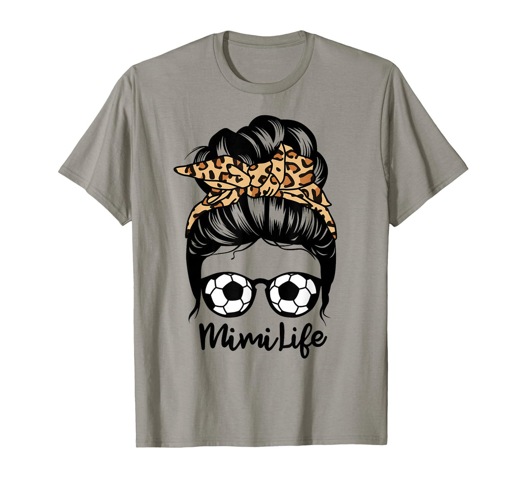 Mimi Life Messy Bun Hair Funny T-Shirt - Custom Art Print for Adults