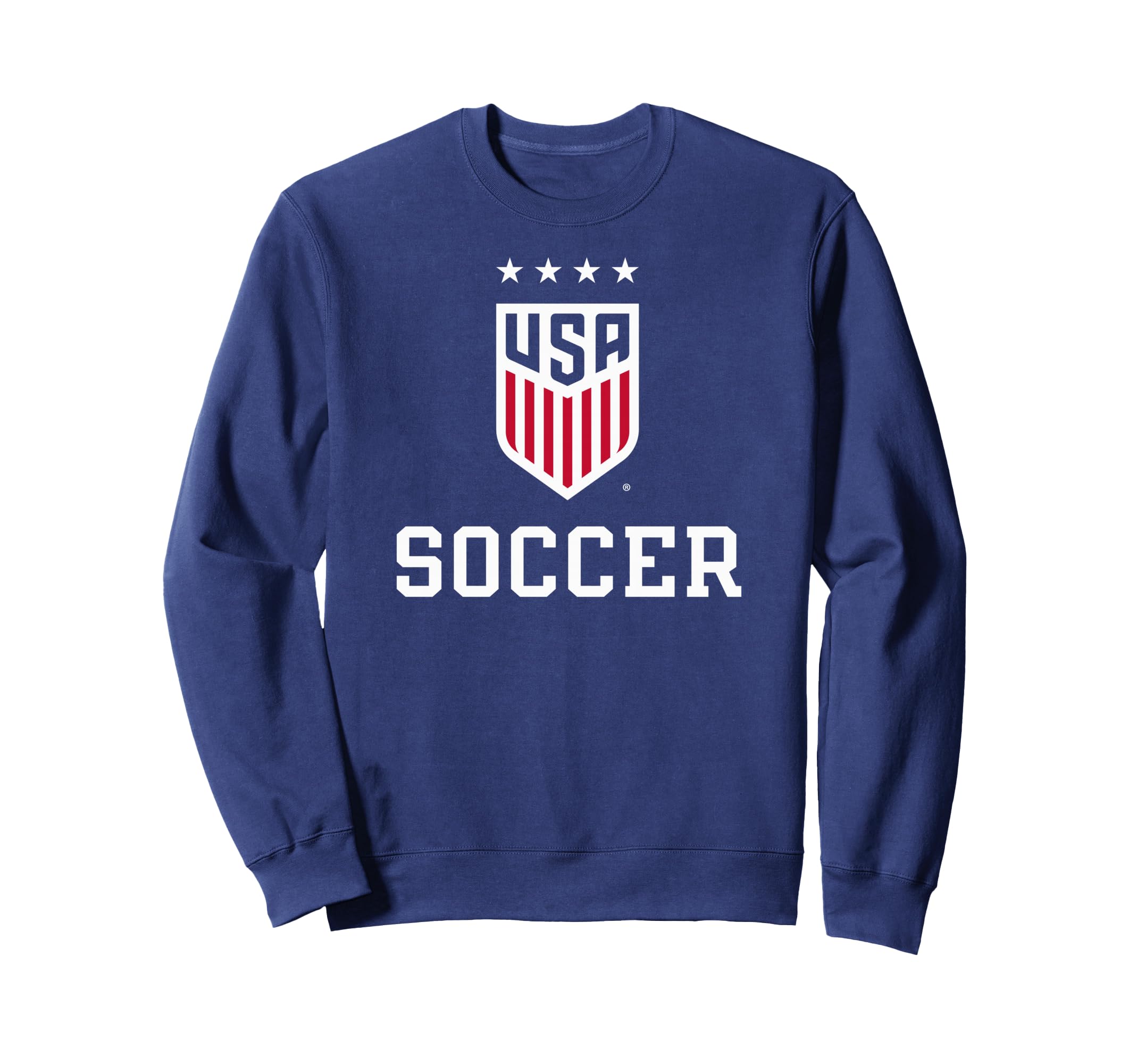 United States Soccer Icon Navy Uswnt Sweatshirt - Streetwear Style Unisex