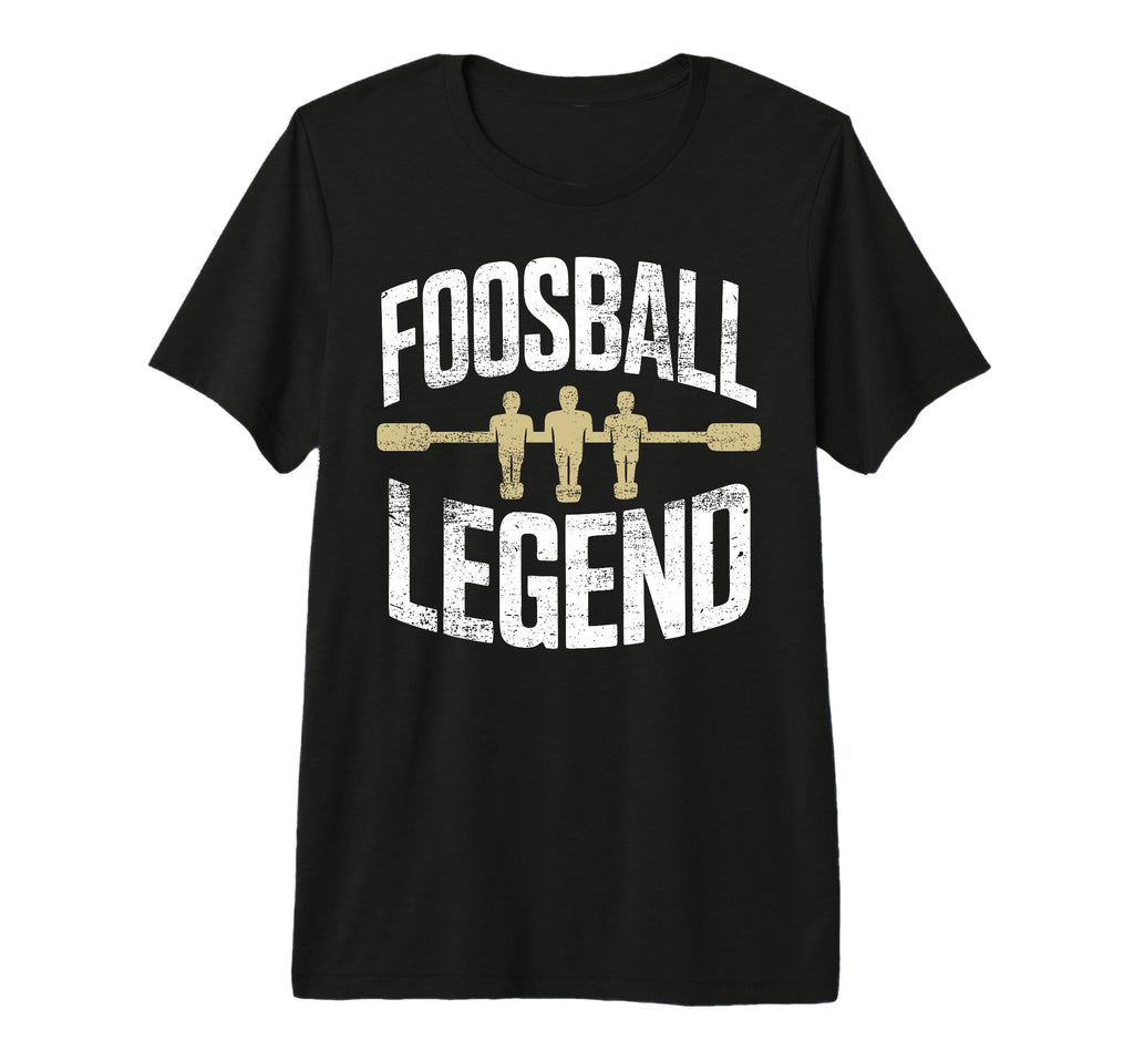 Foosball Table Soccer Foosball Legend T-Shirt - Novelty Apparel for Adults