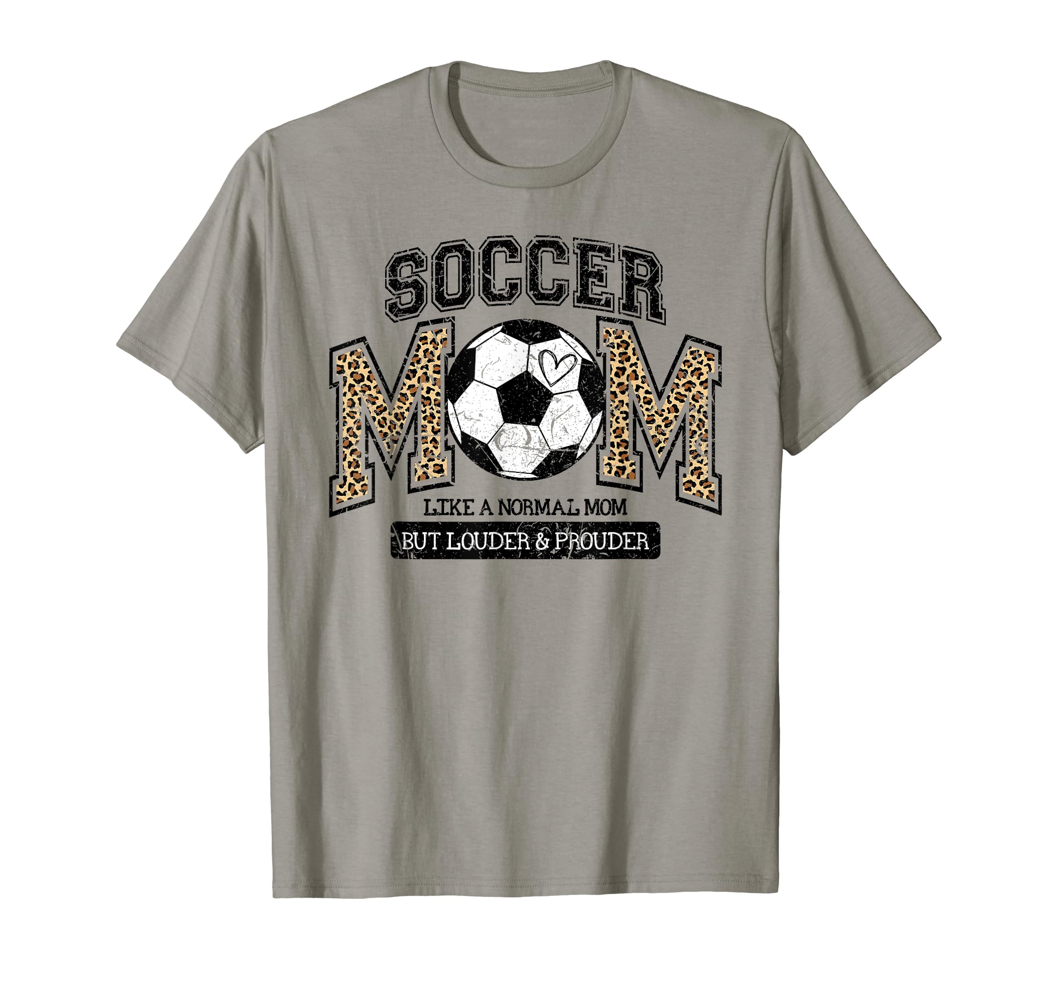 Proud Soccer Mom Funny Soccer Mom T-Shirt - Aesthetic Graphic for Adults