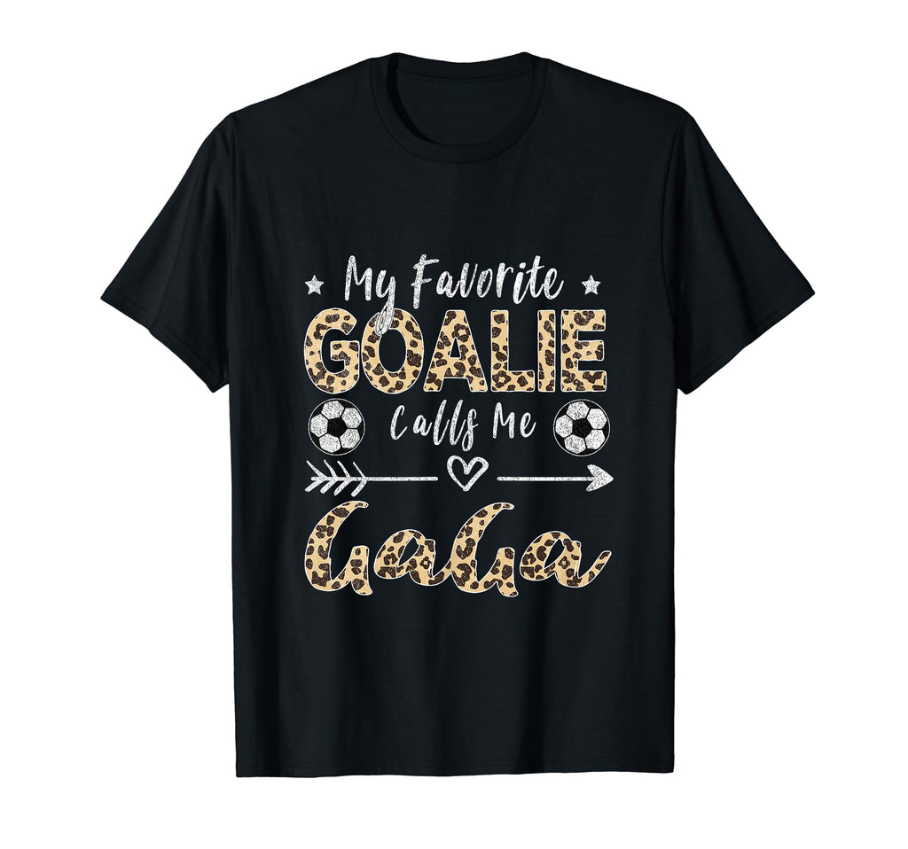 My Favorite Goalie Calls Me Gaga Soccer T-Shirt - Aesthetic Graphic Unisex