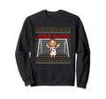 Jesus Saves Soccer Goal Keeper Ugly Sweatshirt - Streetwear Style Unisex