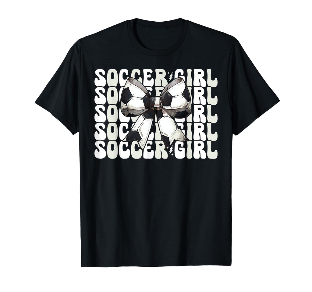 Womens Coquette Bow Ribbon Soccer Sweatshirt - Custom Art Print Unisex