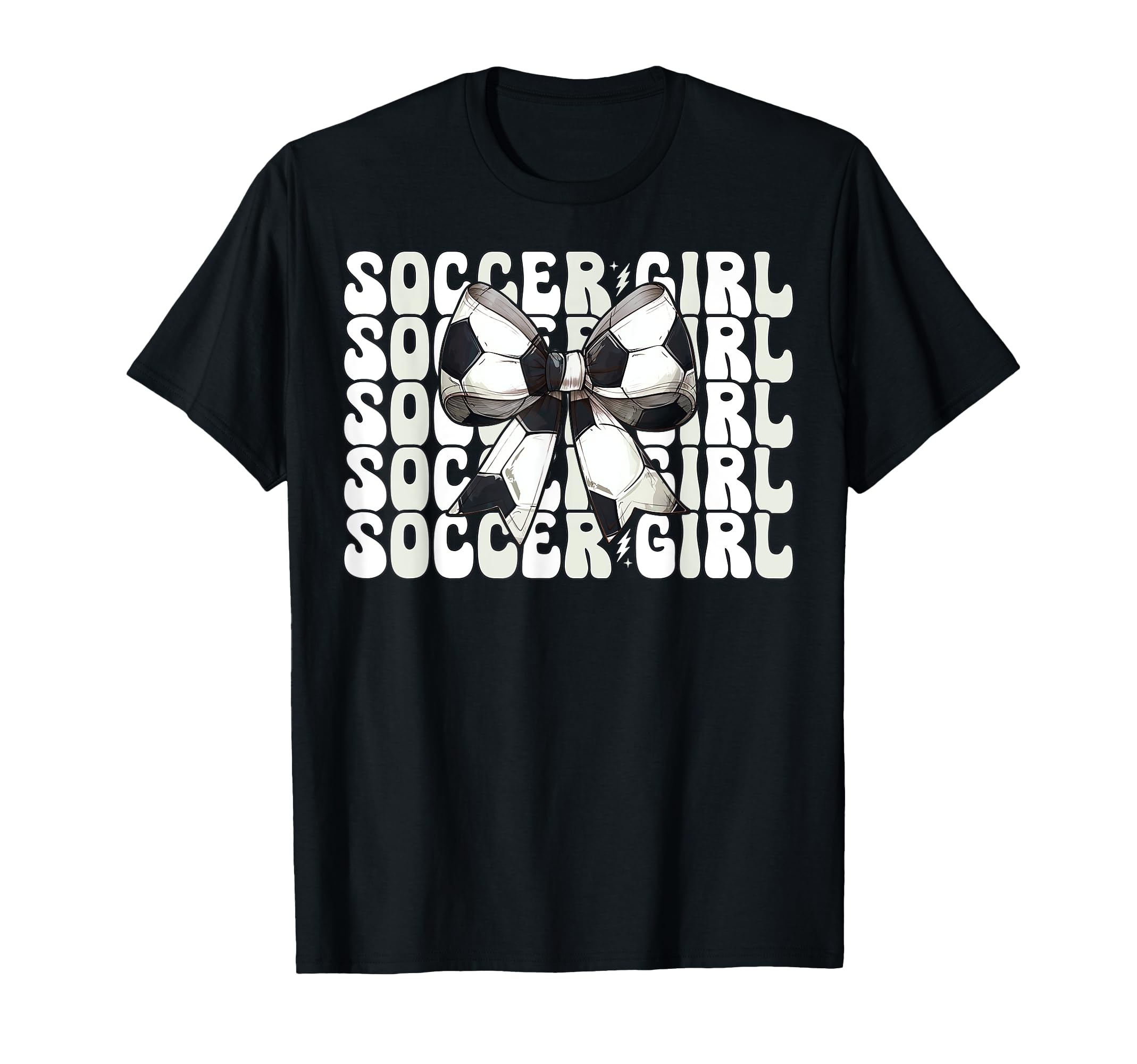 Womens Coquette Bow Ribbon Soccer Sweatshirt - Custom Art Print Unisex