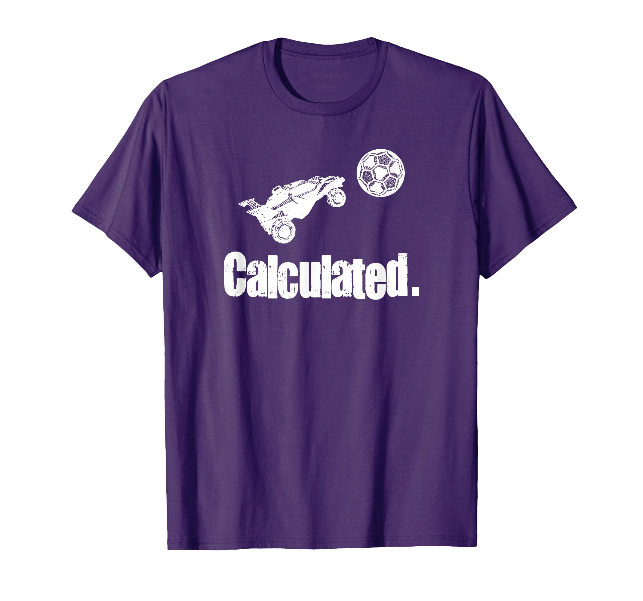 Calculated Skyrocket Soccer Rc Car League T-Shirt - Graphic Print Men Women