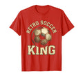 Soccer King Soccer Ball T-Shirt - Minimalist Print Men Women
