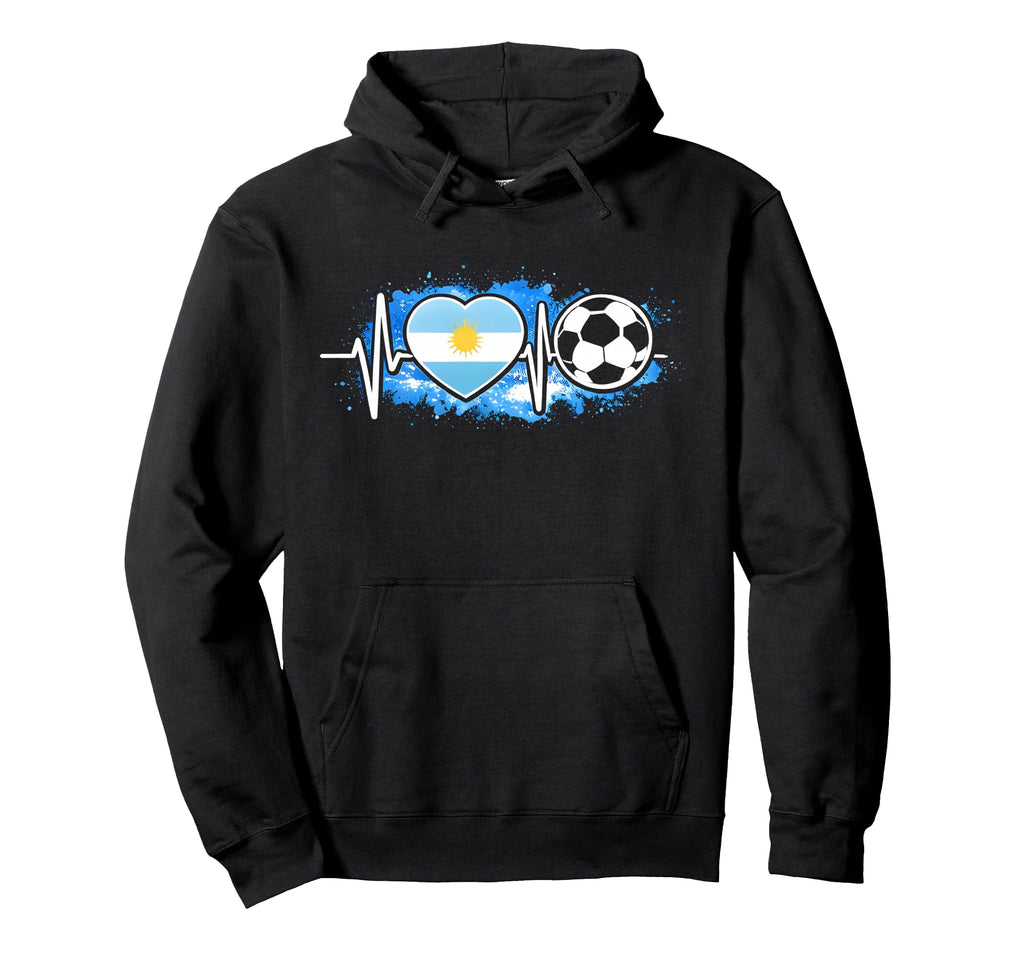 Heartbeat World Football Hoodie - Casual Everyday Wear for Adults