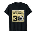 30Th Birthday Football Legend Funny T-Shirt - Aesthetic Graphic Men Women