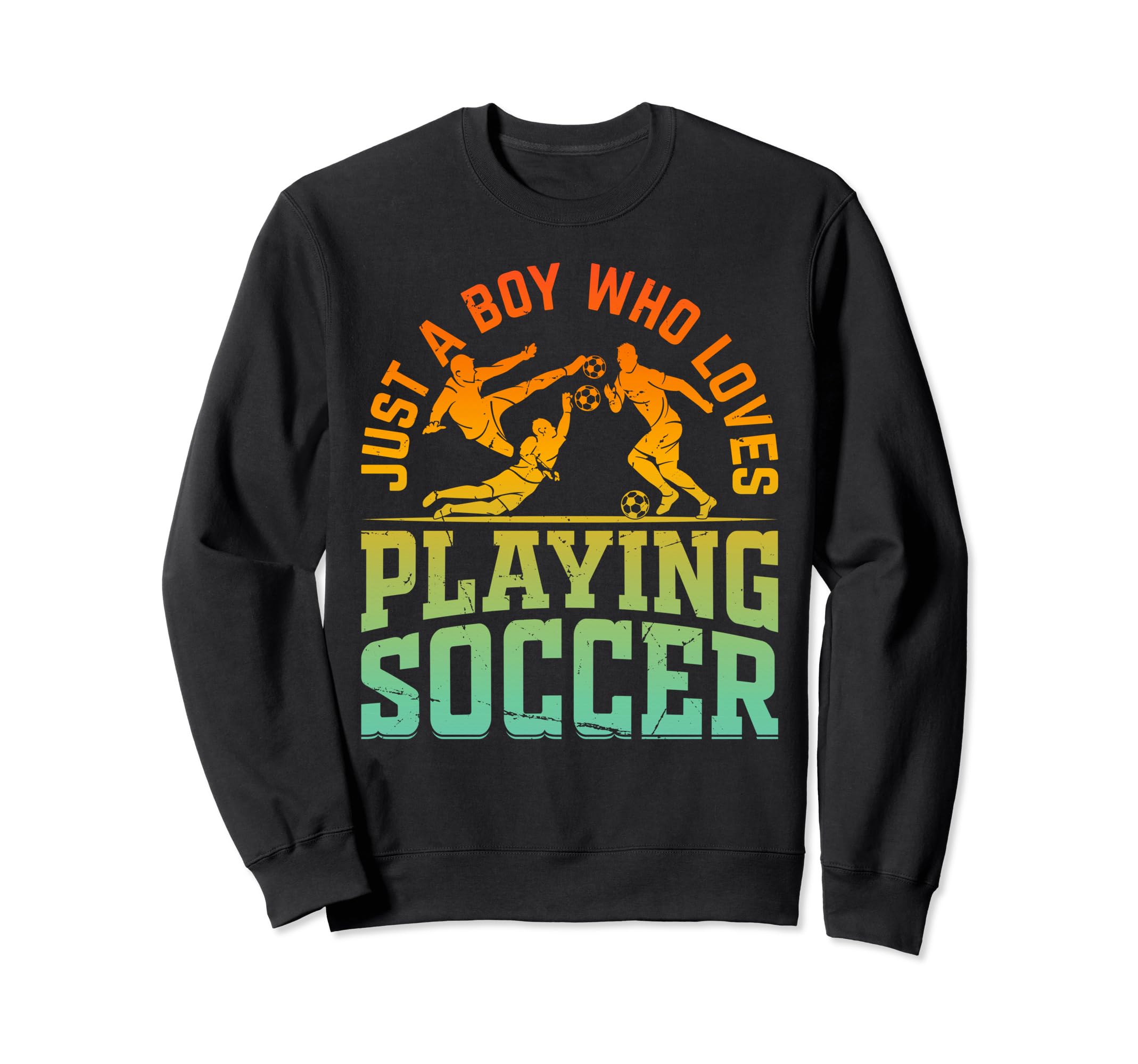 Soccer Lover Just Who Loves Sweatshirt - Custom Art Print Men Women
