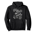 Cocker Spaniel Motorbike Love Footbal Hoodie - Unique Graphic Unisex