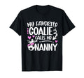 My Favorite Soccer Goalie Nanny T-Shirt - Casual Everyday Wear Unisex