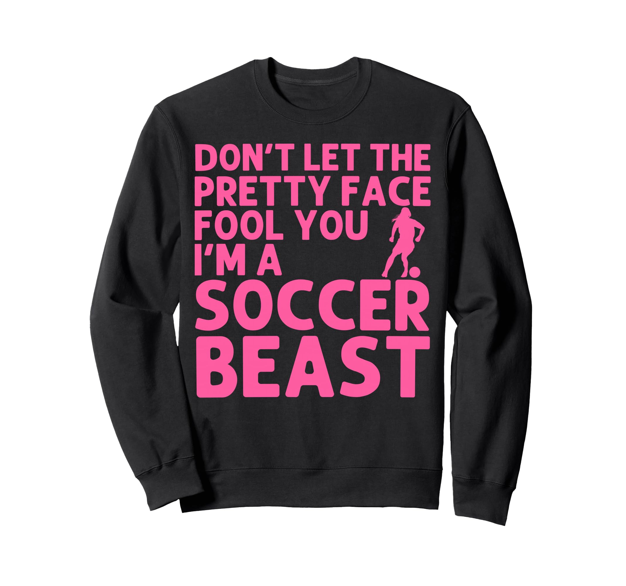 Soccer Art Teen Goalie Soccer Player Sweatshirt - Graphic Print for Adults