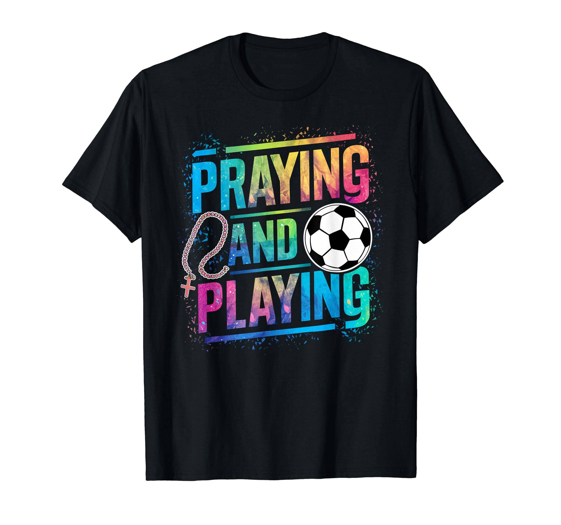 Praying Football Player Catholic Coach T-Shirt - Novelty Apparel Unisex