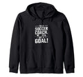Funny Soccer Coach Designs Hoodie - Trendy Graphic for Adults