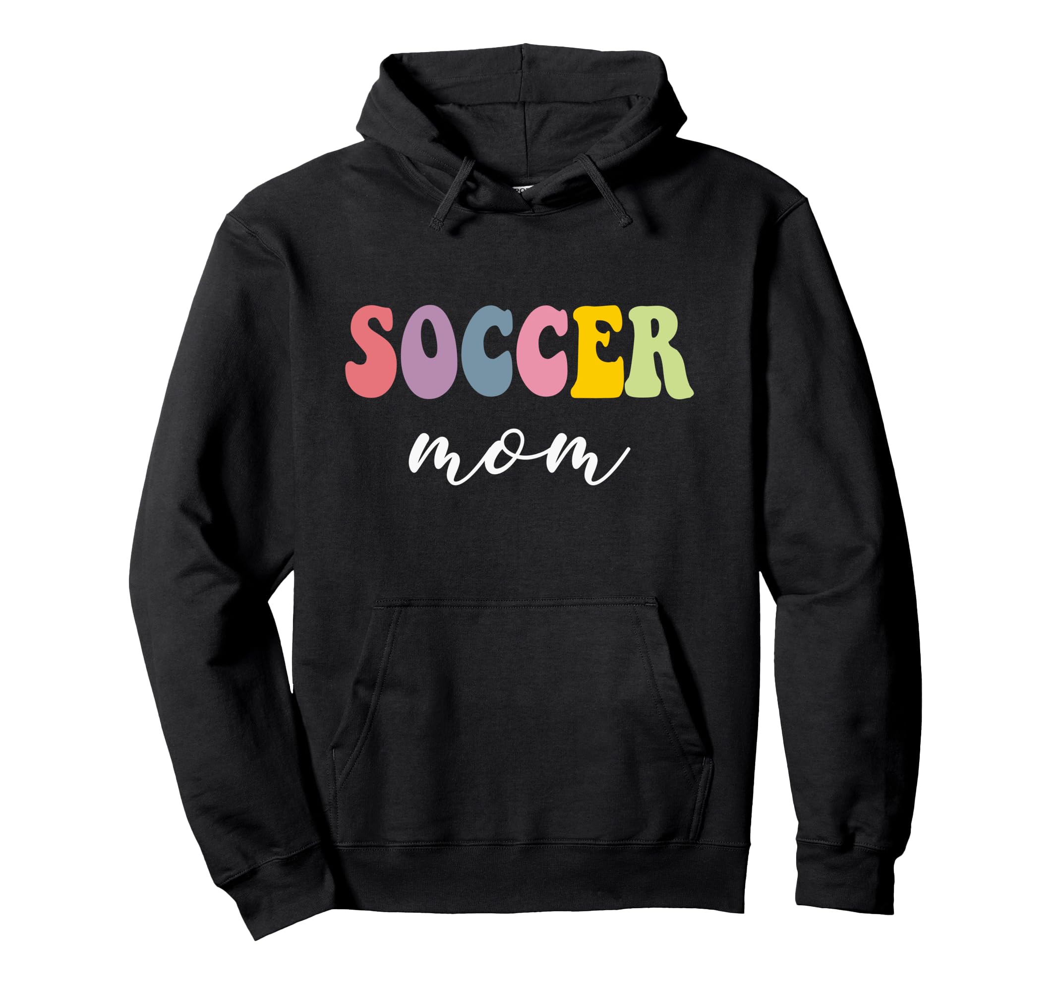 Soccer Mom Funny Stylish Soccer Player Hoodie - Graphic Print Unisex