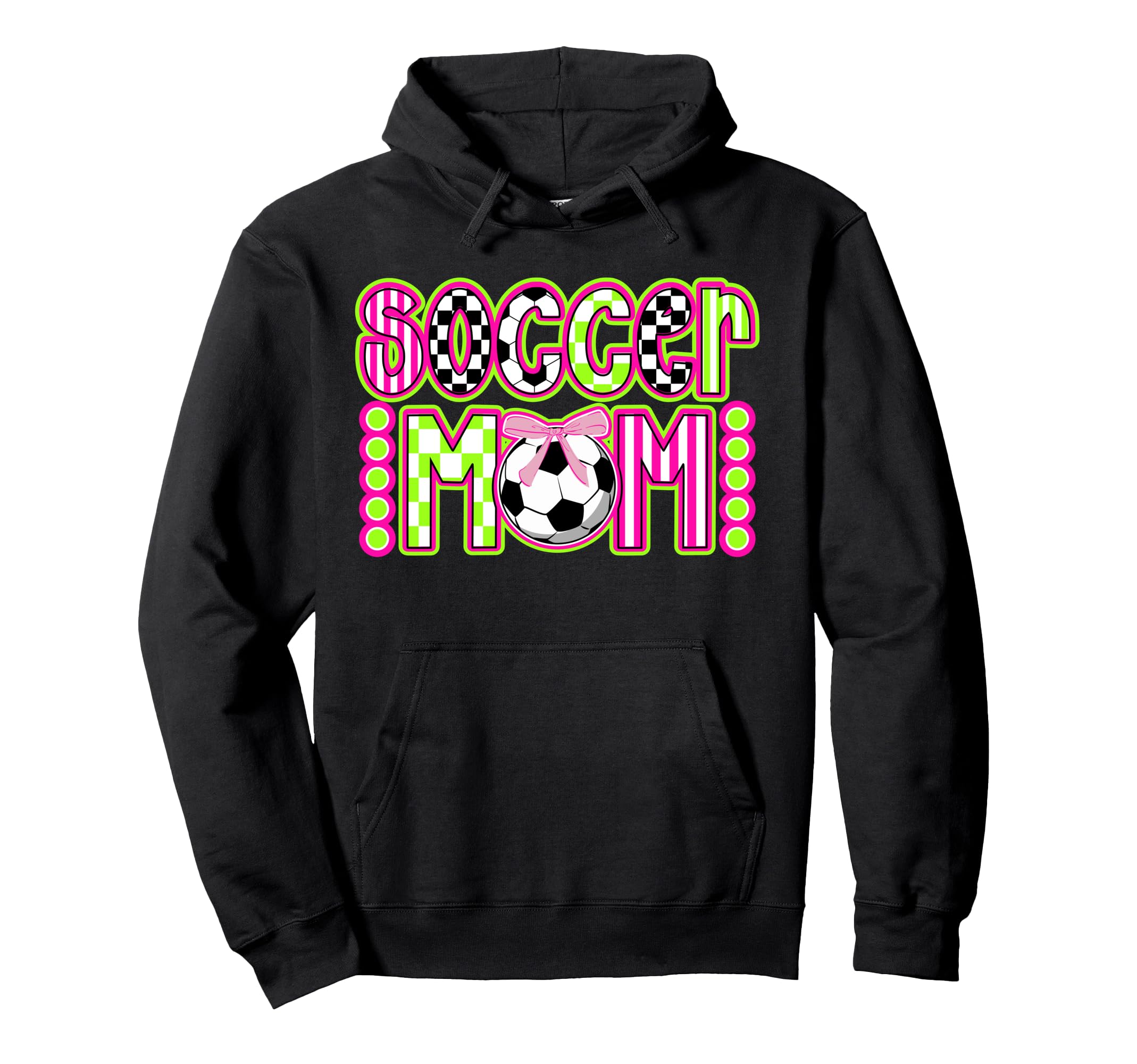 Soccer Mom Soccer Player Mama Coquette Hoodie - Unique Graphic Men Women