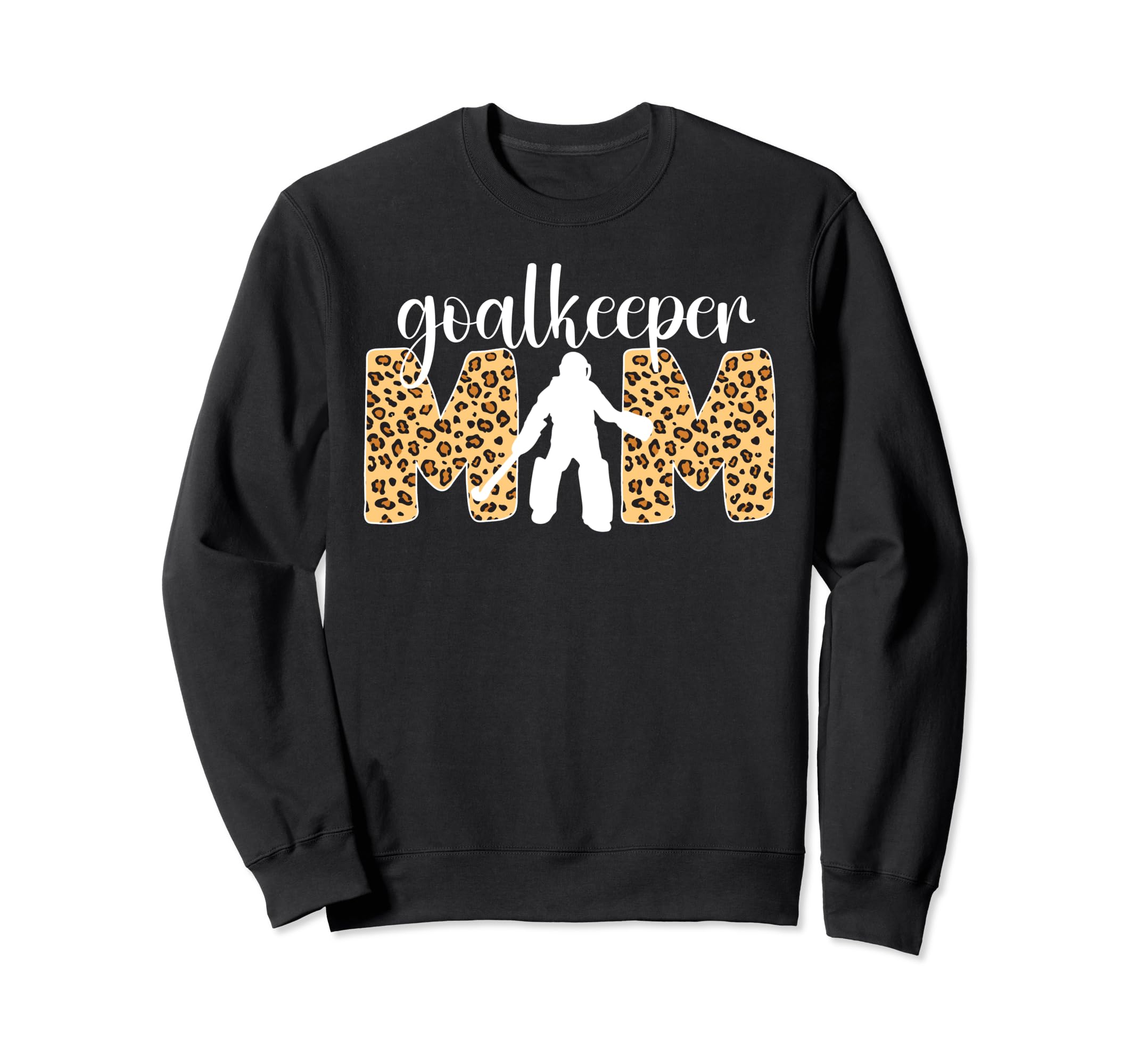 Field Hockey Goalkeeper Mom Sweatshirt - Minimalist Print for Adults