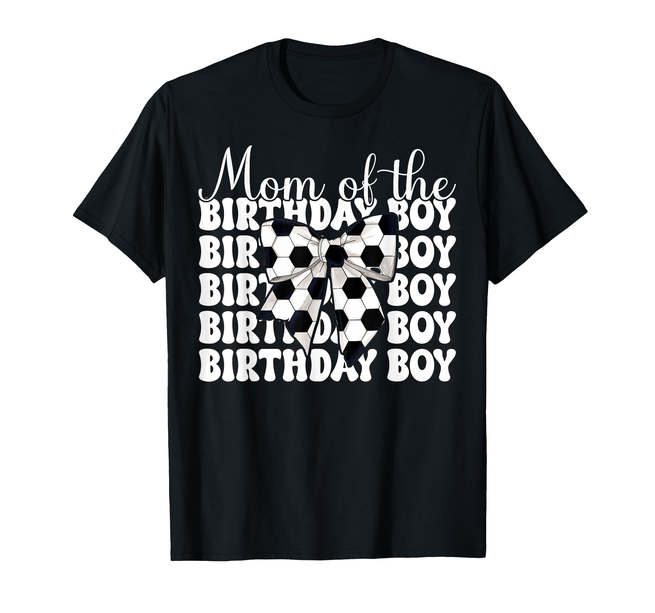 Soccer Mom Mama Coquette Bow Mom T-Shirt - Streetwear Style for Adults