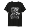 Pekingese Motorbike Love Footbal Soccer T-Shirt - Novelty Apparel Unisex