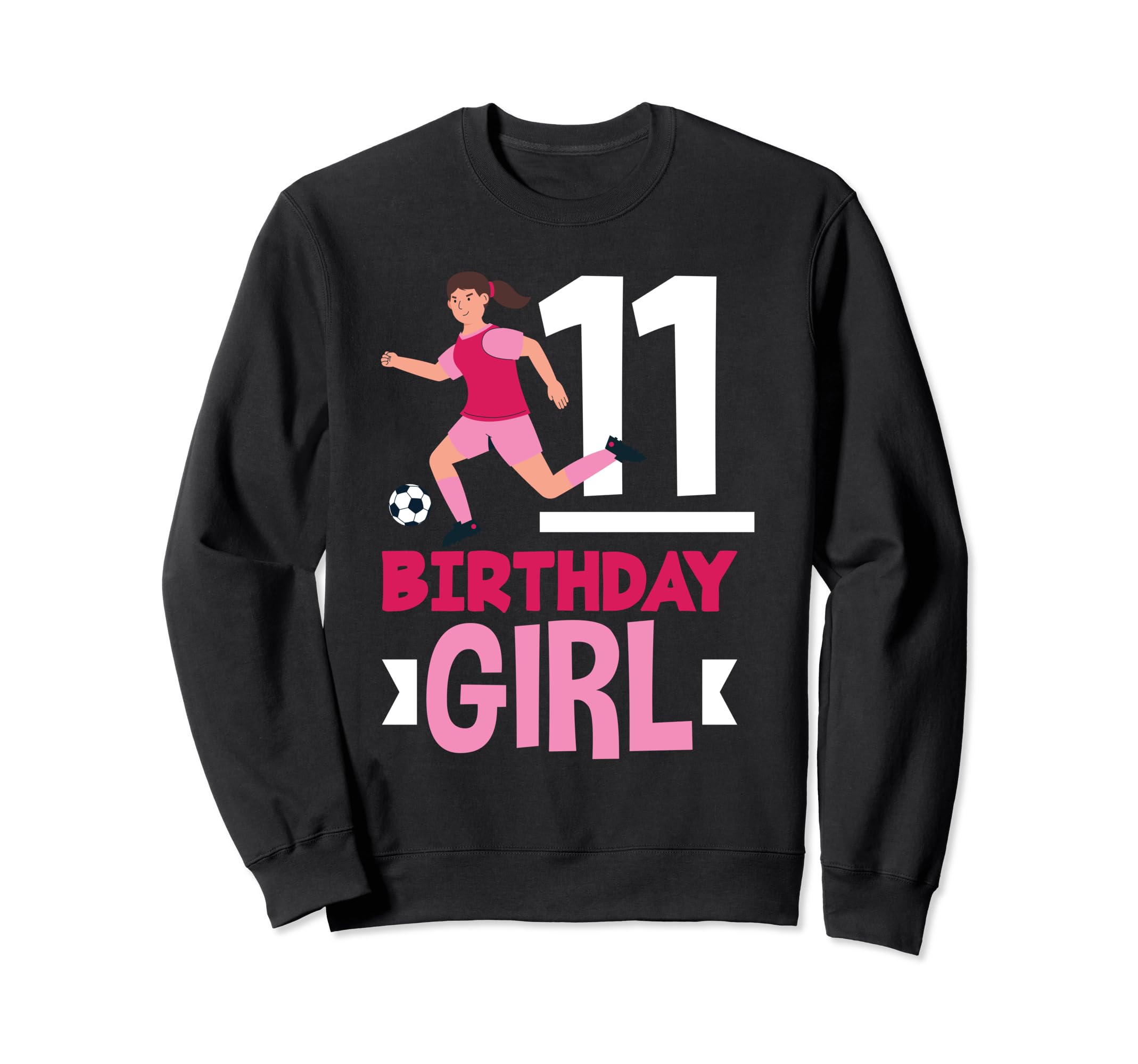 11Th Birthday 11 Years Soccer Sweatshirt - Streetwear Style for Adults