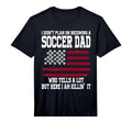 Mens I Didnt Plan Becoming Soccer T-Shirt - Custom Art Print for Adults