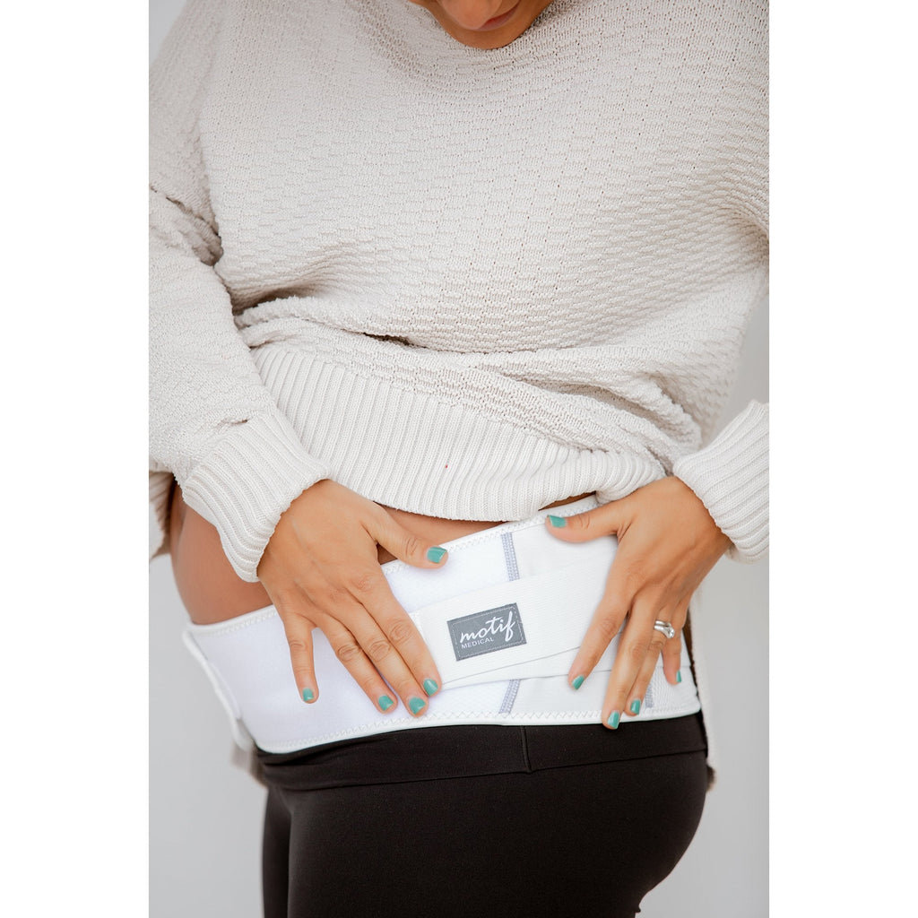 Maternity Support Belt Medium Hook and Loop Closure 41 to 48 Inch Under Belly Circumference Adult AAA0016-03