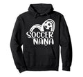 Soccer Nana Heart Grandma Nana Soccer Hoodie - Novelty Apparel Unisex