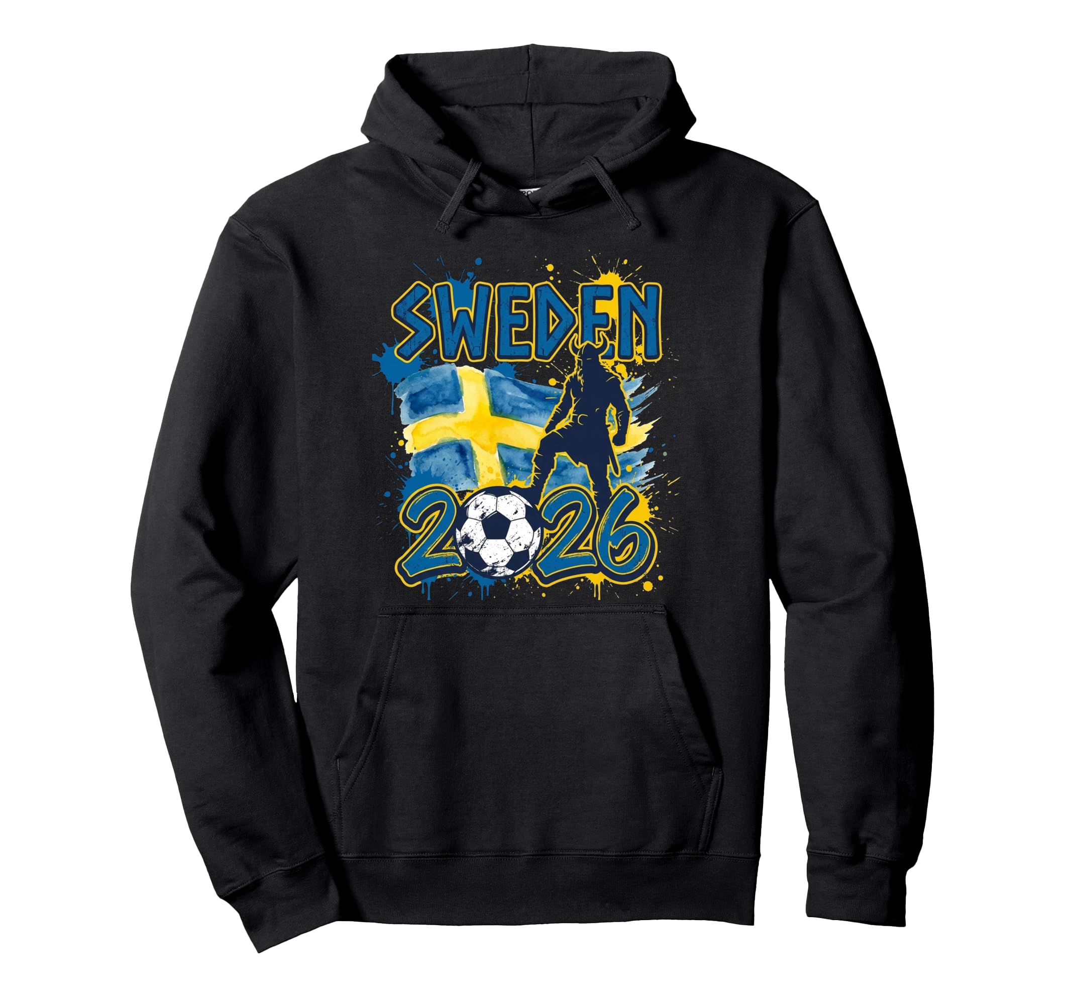 Sweden Swe 26 Fan Swedish Flag Hoodie - Trendy Graphic Men Women