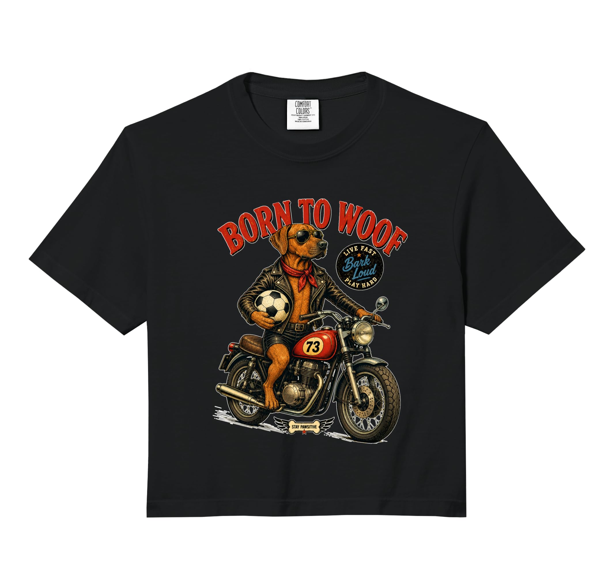 Ridgeback Motorbike Love Footbal Sweatshirt - Graphic Print for Adults