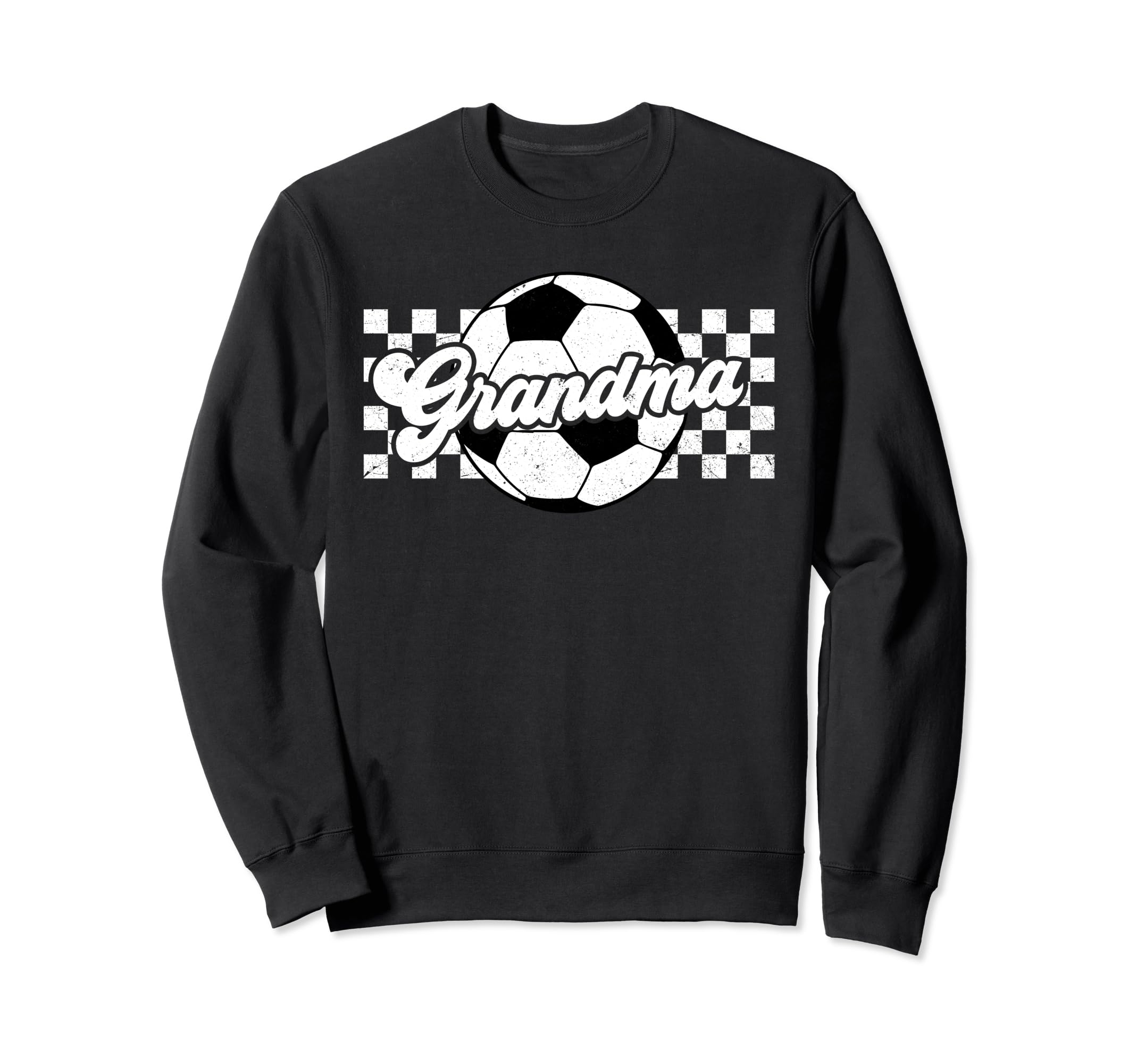 Soccer Grandma Lover Family Sweatshirt - Fun Novelty Design for Adults