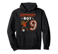 Dabbing 9 Year Old Soccer Player Hoodie - Aesthetic Graphic Men Women