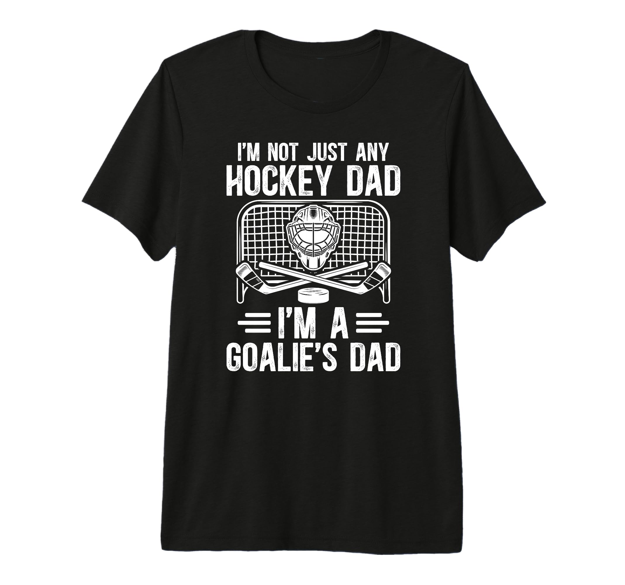 Mens Im Hockey Goalie Dad Hockey Keeper T-Shirt - Trendy Graphic Men Women
