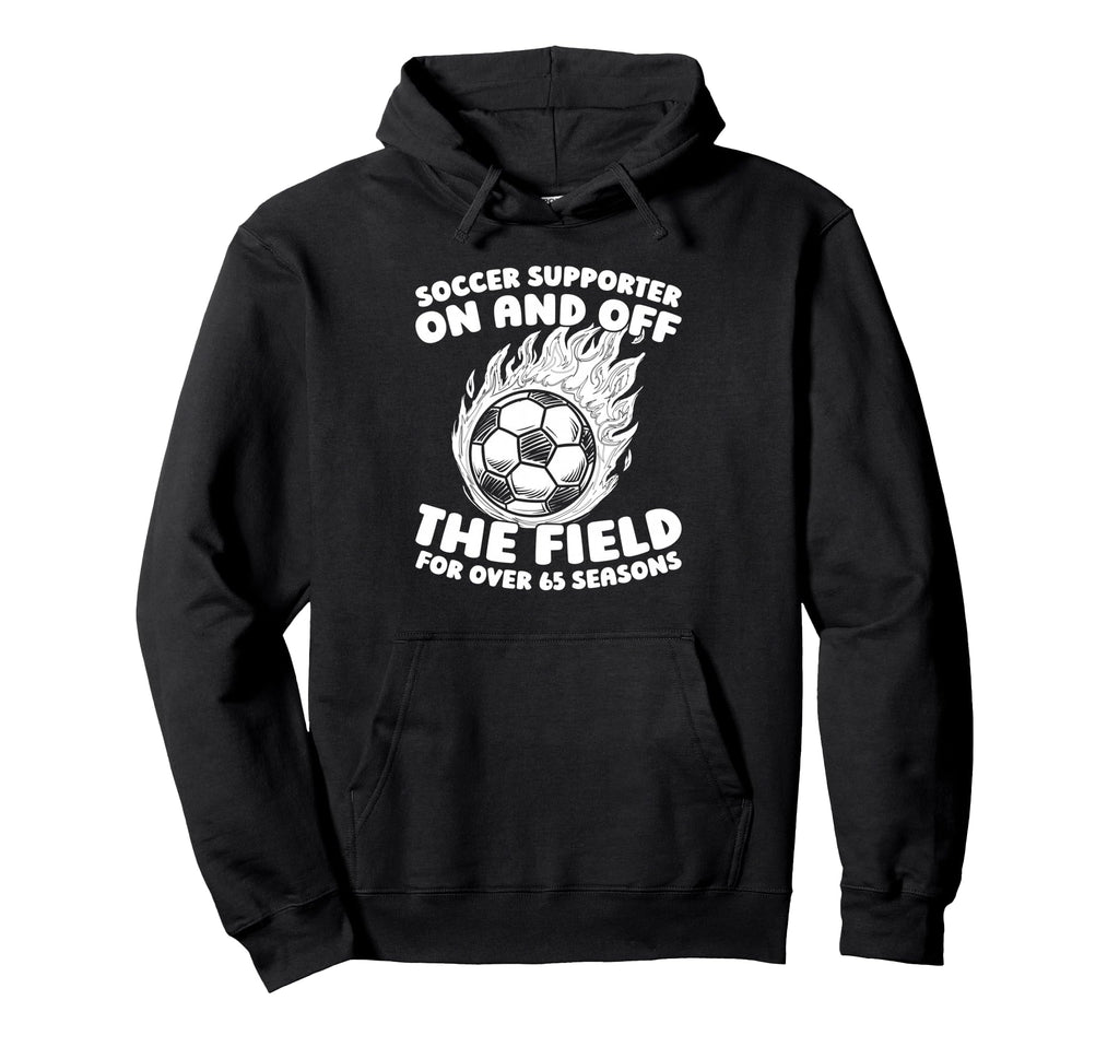 65Th Birthday Soccer Team Sports Player 65 Hoodie - Trendy Graphic Unisex