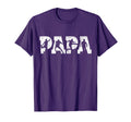 Soccer Papa Soccer Fathers Day T-Shirt - Minimalist Print for Adults