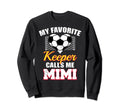 My Favorite Keeper Calls Me Mimi Sweatshirt - Aesthetic Graphic for Adults