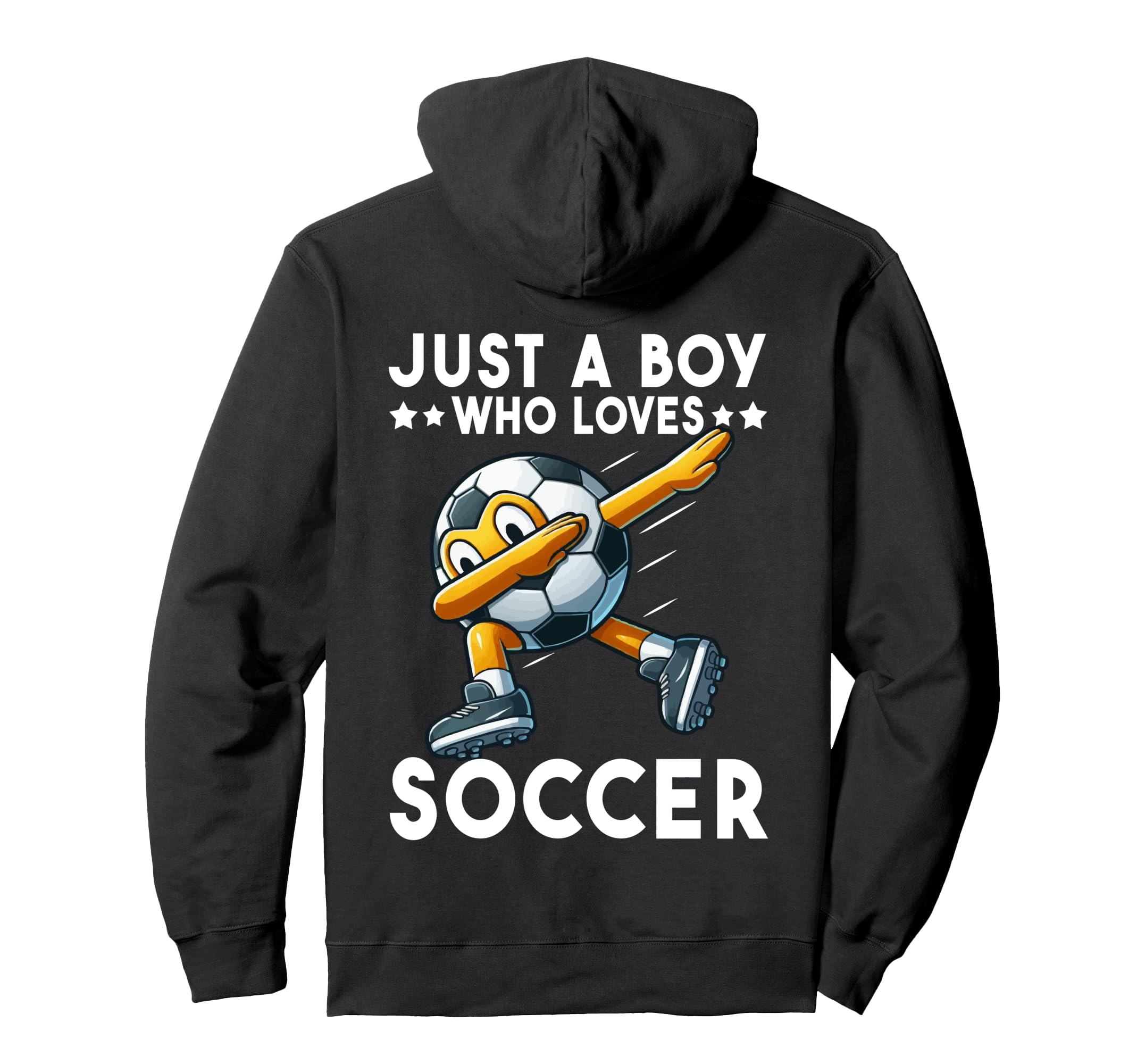 Just Who Loves Soccer Funny Soccer Lover Hoodie - Unique Graphic Unisex