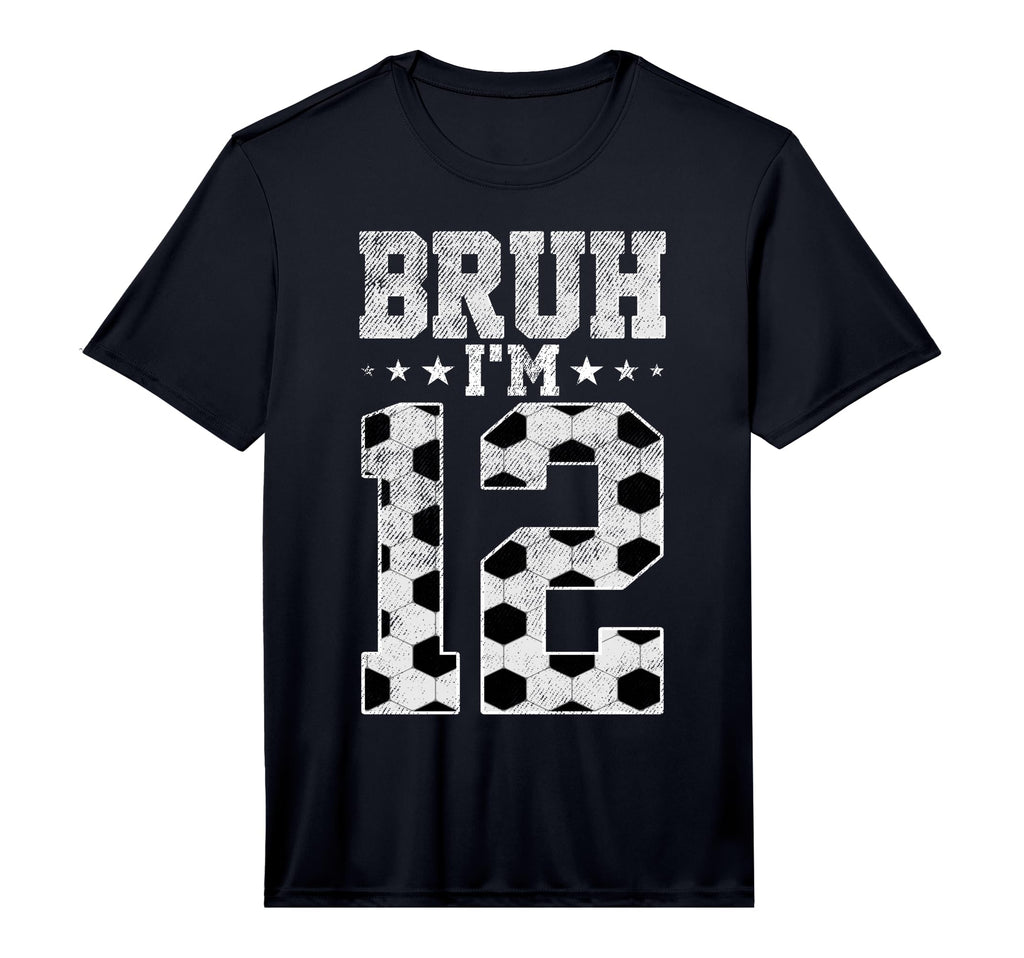 Bruh 12Th Birthday Soccer Bruh Im T-Shirt - Fun Novelty Design for Adults