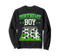 Soccer Themed Birthday Outfit 50 Year Sweatshirt - Minimalist Print Unisex