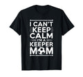 Soccer Player Goalkeeper Lover Keep T-Shirt - Novelty Apparel for Adults