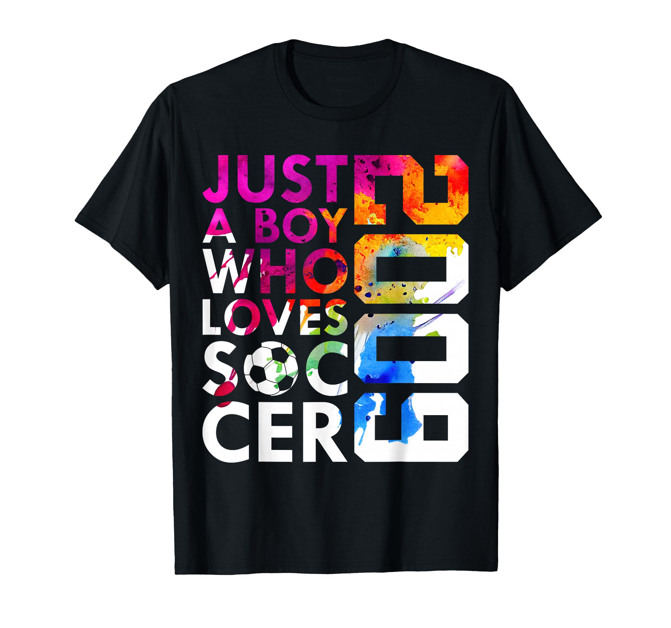 2009 Just Who Loves Soccer 17Th Birthday T-Shirt - Trendy Graphic Unisex