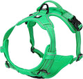 TRUE LOVE Adjustable No-Pull Dog Harness Reflective Pup Vest Harnesses Comfortable Control Brilliant Colors Truelove TLH5651(Grass Green,XS)