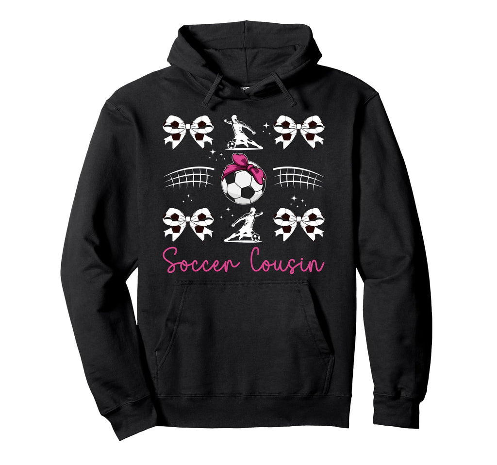 Soccer Cousin Soccer Player Cousin Hoodie - Custom Art Print for Adults
