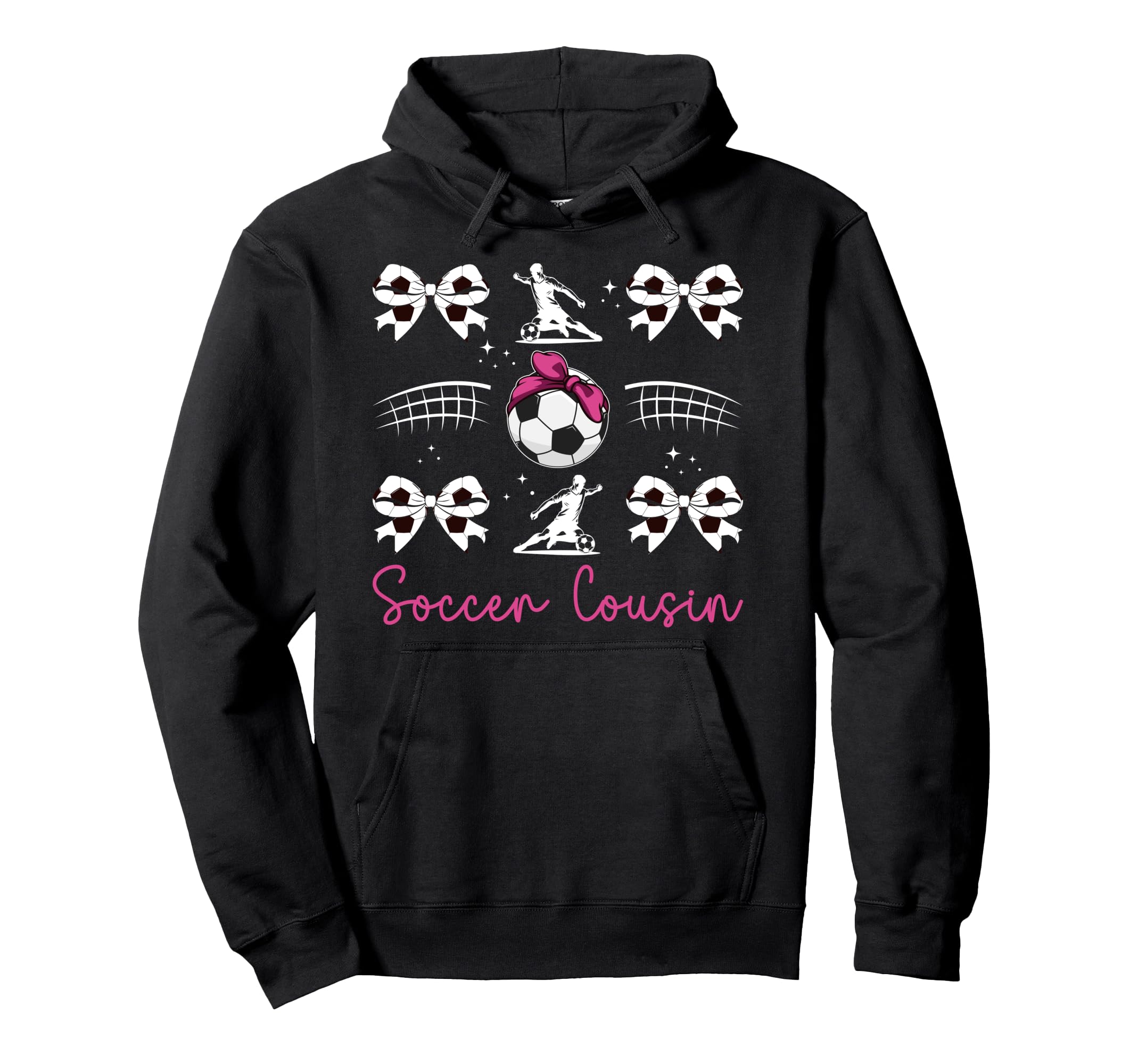 Soccer Cousin Soccer Player Cousin Hoodie - Custom Art Print for Adults