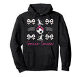 Soccer Cousin Soccer Player Cousin Hoodie - Fun Novelty Design Unisex