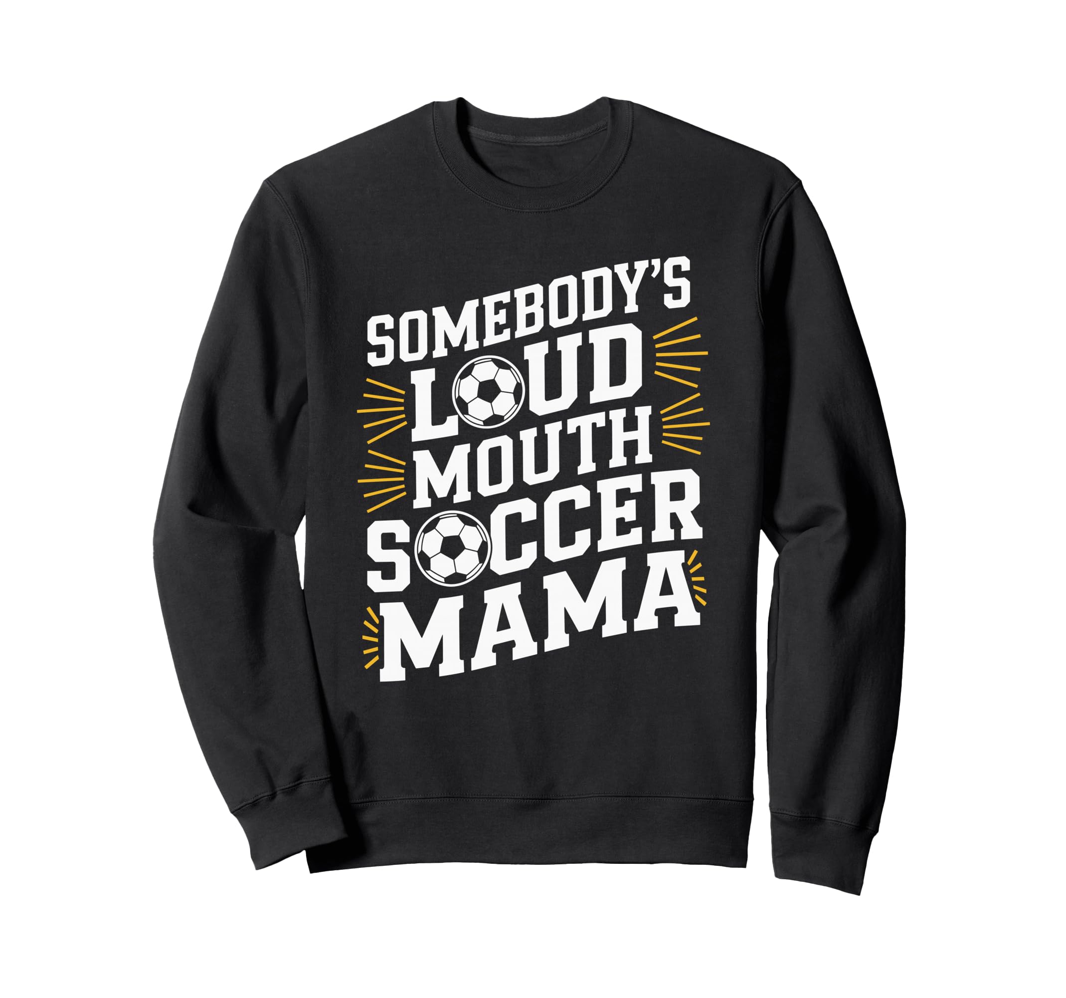 Somebodys Loud Mouth Crying Player Sweatshirt - Minimalist Print Men Women
