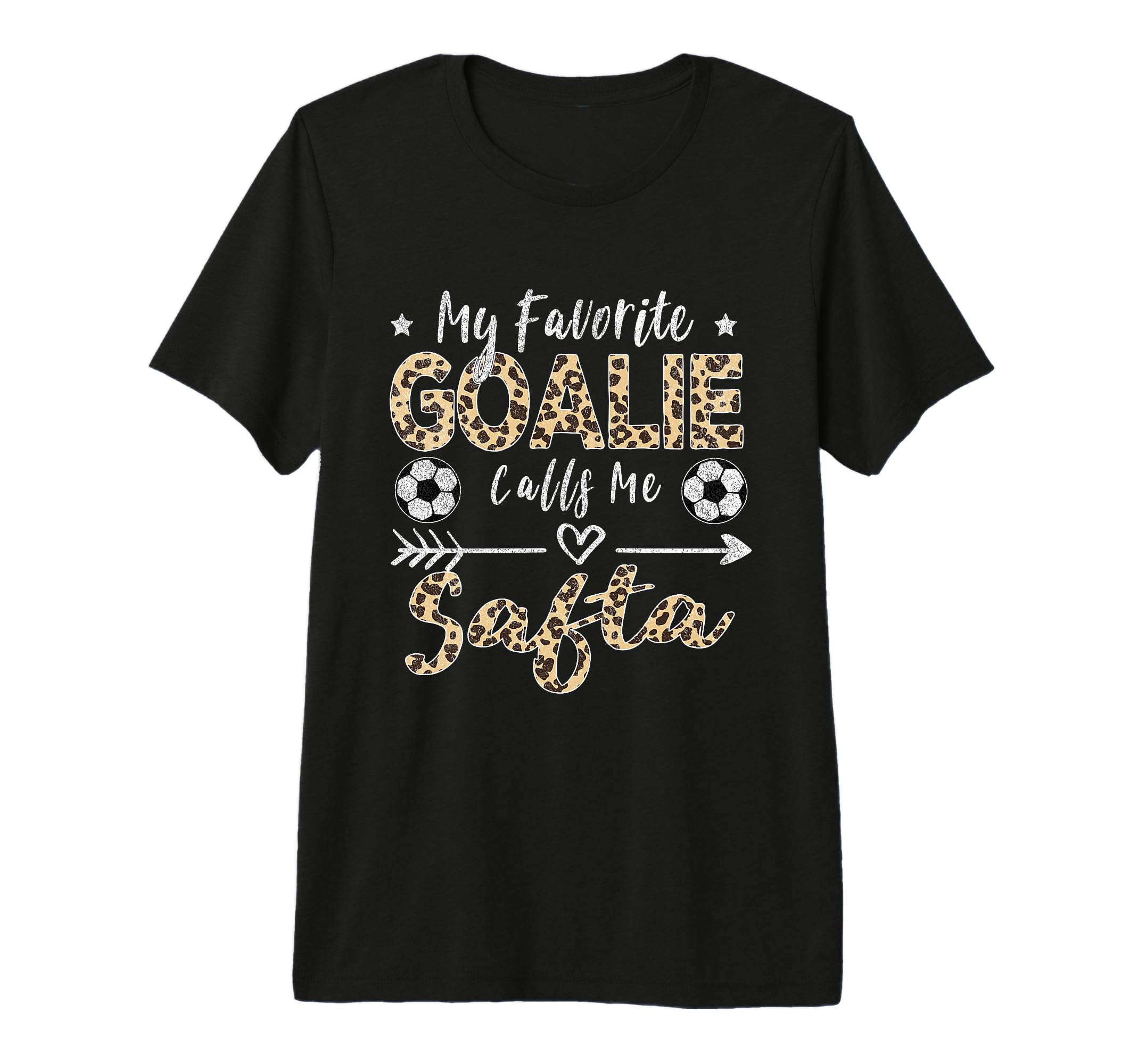 My Favorite Goalie Calls Me Safta T-Shirt - Trendy Graphic Men Women