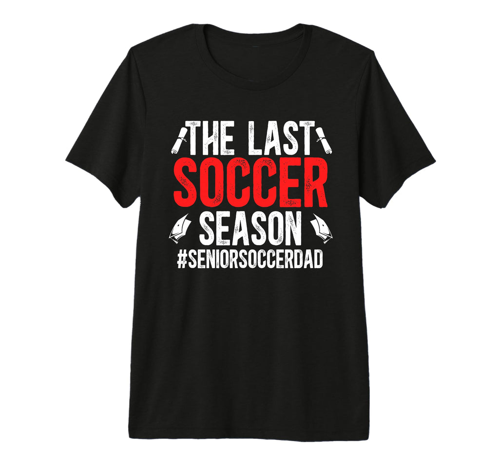Mens Last Soccer Season Soccer Senior T-Shirt - Minimalist Print Men Women